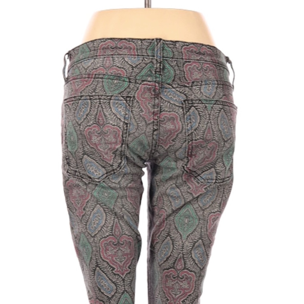 Current/Elliot Paisley Pattern Jeans - Picture 4 of 4
